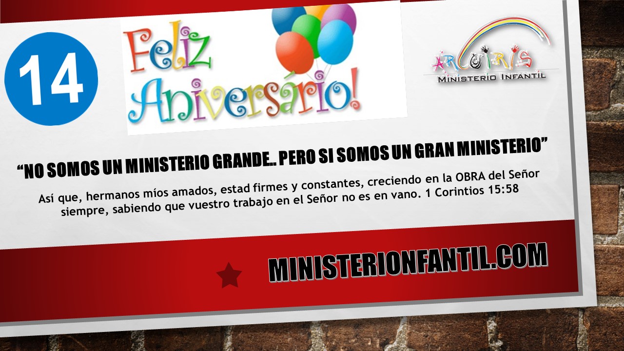 ANIVERSARIO 14